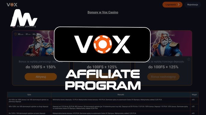 VOX Casino — nowoczesne kasyno online z ofertą dla każdego gracza VOX Casino — nowoczesne kasyno online z ofertą dla każdego gracza